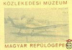Közlekedési Múzeum, magyar repülőgépek-Kék madár 1949
