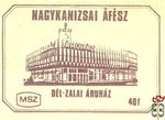 Nagykanizsai ÁFÉSZ, Dél-Zalai Áruház, MSZ, 40 f