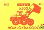 Dutra, MSZ, 40 f-Homlokrakodó 6500