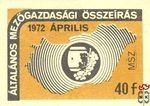 Általános mezőgazdasági összeírás, 1972. április, MSZ, 40 f-(szőlő ter