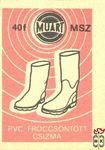 MÜART, MSZ, 40 f-PVC fröccsöntött csizma