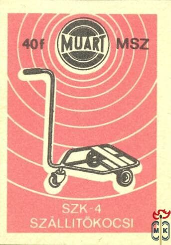 MÜART, MSZ, 40 f-SZK–4 szállítókocsi