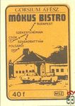 Gorsium Áfész, MSZ, 40 f-Mókus Bistro