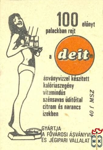 100 előnyt palackban rejt a DEIT..., MSZ, 40 f