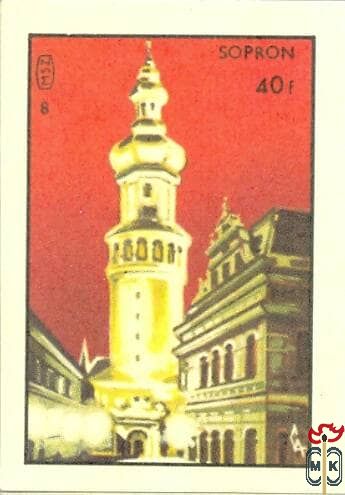 MSZ, 40 f-8.) Sopron