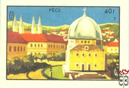MSZ, 40 f-7.) Pécs