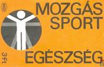 Mozgás, sport, egészség, MSZ, 3 Ft-100x70 mm