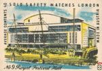 №9 Royal Festival Holl average contents 40 solo safety matches London