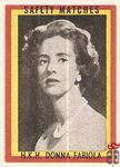 H.K.H. Donna Fabiola safety matches
