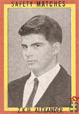 Z.K.H. Alexander safety matches
