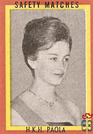 H.K.H. Paola safety matches