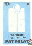 Express  ing tisztítás, Patyolat B 40f MSZ