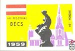 Hongrie, 40 f-VII. Fesztivál, Bécs, 1959