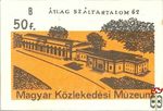 Átlag száltartalom 62, 50 f, B-Magyar Közlekedési Múzeum