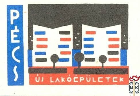Pécs, MSZ-Új lakóépületek