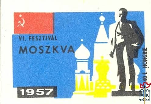 Hongrie, 40 f-VI. Fesztivál, Moszkva, 1957