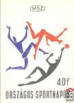 Országos Sportnapok MSZ 40 f-(3 sportoló)