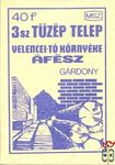 Velencei-tó környéke ÁFÉSZ MSZ 40 f-3. sz. TÜZÉP Telep Gárdony