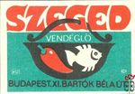MSZ, B, 40 f-Szeged Vendéglő Budapest, XI. Bartók Béla út 1
