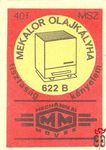Mechanikai Művek MSZ 40 f-Mekalor olajkályha tisztaság, kényelem 622 B