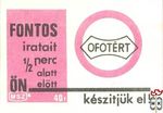OFOTÉRT MSZ 40 f B-Fontos iratait 1_2 per alatt ön előtt készítjük el!