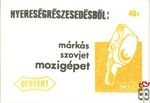 Nyereségrészesedésből márkás szovjet mozigépet OFOTÉRT 40f MSZ