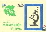Ofotért, MSZ, 40 f, B-Japán mikroszkóp Ft 209