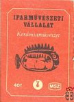 Iparművészeti Vállalat MSZ 40 f-Kerámiaművészet P
