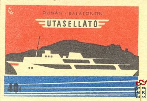 Utasellátó MSZ 40 f-Dunán – Balatonon
