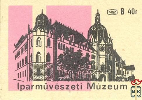 MSZ, B, 40 f-Iparművészeti Múzeum