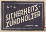 D.Z.A. Sicherheits-Zundholzer