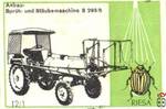 Anbau - Spruh - und Staubemaschine S 293/5 Riesa 12/1