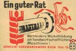 Verhindere Wickelbildung an landwirtschaflichen Maschinen!