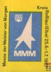 Messe ser Meister von Morgen Kreis Roblau (Elbe) 25.6.-1.7.1967