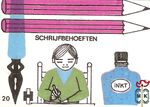 20 Schrijfbehoeften