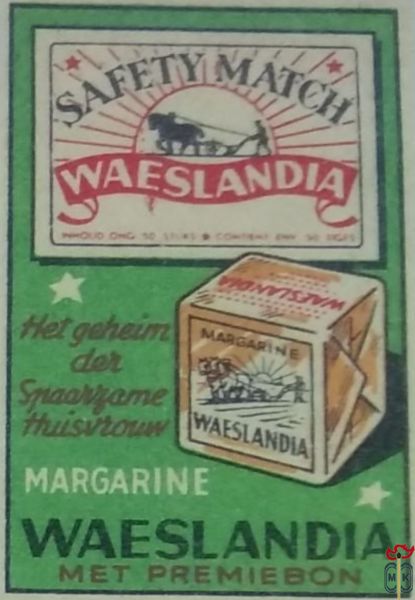 Margarine Het geheim der Spaarqame thuisvtown  Roomraas Waeslandia met