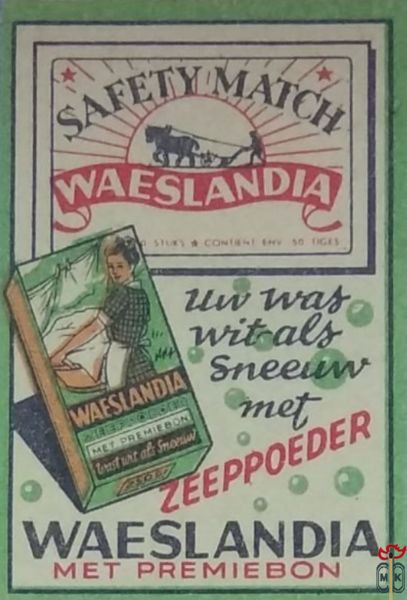 Zeeppoeder Uw was wit-als sneeuw met Waeslandia met premiebon Safety m