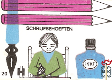 20 Schrijfbehoeften