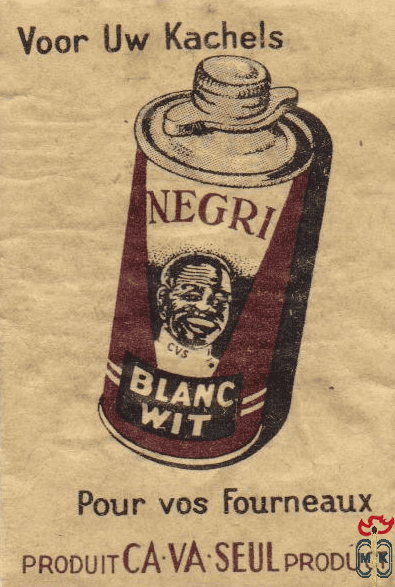 Negri Blanc wit Voor Uw Kachels Pour vos Fourneaux produit ca-va-seul
