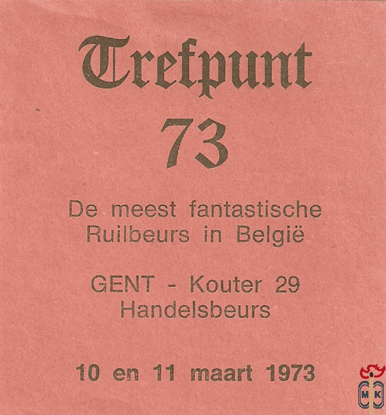 Trefpunt 73 De meest fantastische Ruibeurs in Belgie Gent - Kouter 29