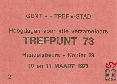 Trefpunt 73 Hoogdaden voor alle verzamelaars Handelsbeurs - Kouter 29