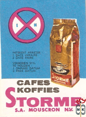 Cafes koffies Storme S.A. Mouscron N.V. Interdit arreter: 1 date impai