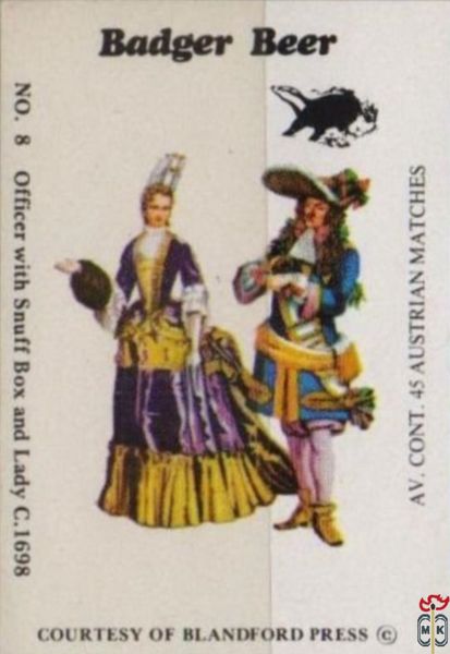 Officer with Snuff Box and Lady C. 1698