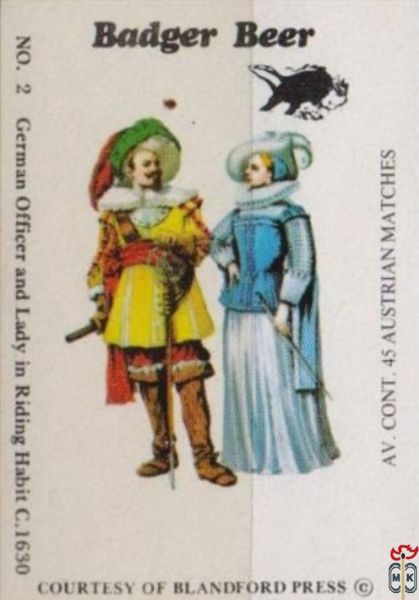 German Officer and Lady in Riding Habit C.1630