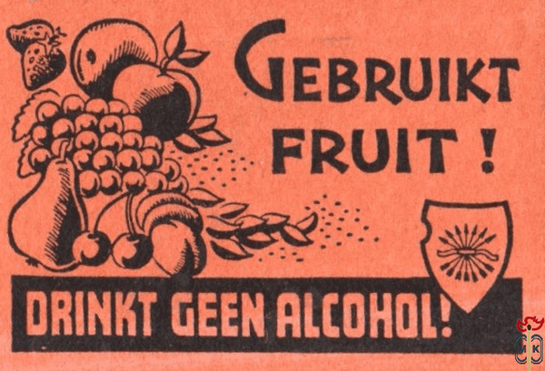 Gebruikt fruit! Drinkt Geen Alcohol!