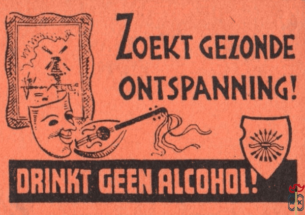 Zoekt gezonde ontspanning! Drinkt Geen Alcohol!
