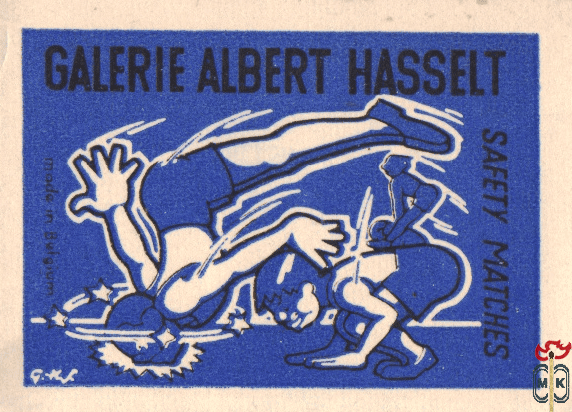 Galerie Albert Hasselt Safety matches made in Belgium