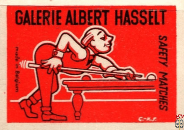 Galerie Albert Hasselt Safety matches made in Belgium
