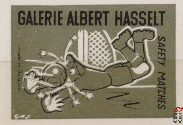 Galerie Albert Hasselt Safety matches made in Belgium
