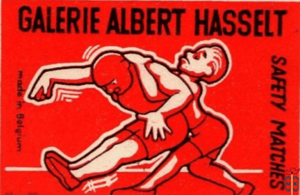 Galerie Albert Hasselt Safety matches made in Belgium